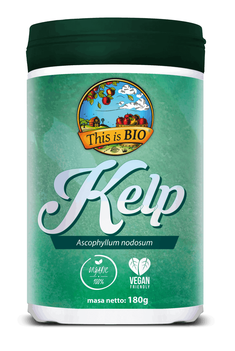 100 % organiczny kelp - naturalne źródło jodu 